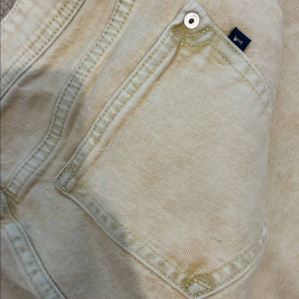 Pilcro pale yellow denim jeans - Picture 3 of 3